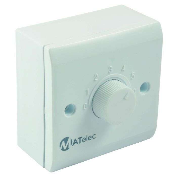 Matelec Wall Mountable 5 Speed Fan Controller