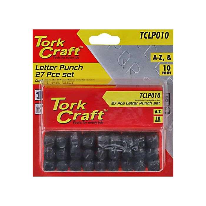 Tork Craft Letter Punch Set 10mm