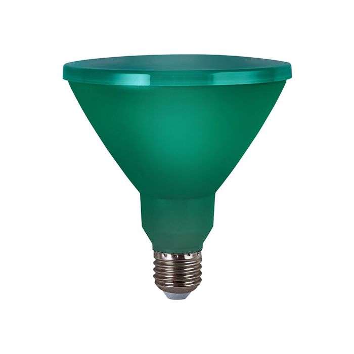 Eurolux 14W Green E27 LED PAR38 Reflector Lamp
