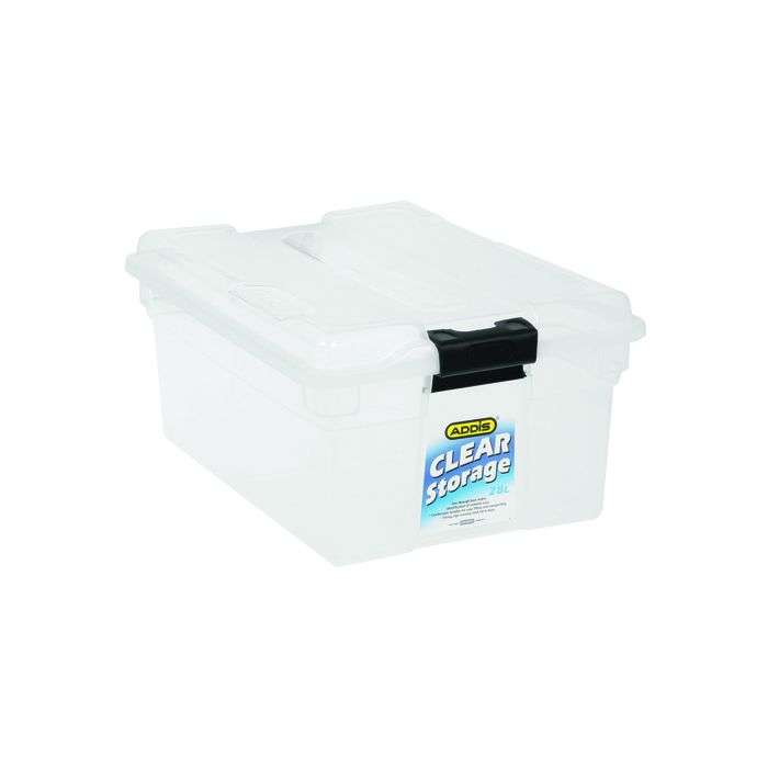 Addis Clear Storage Box 28L