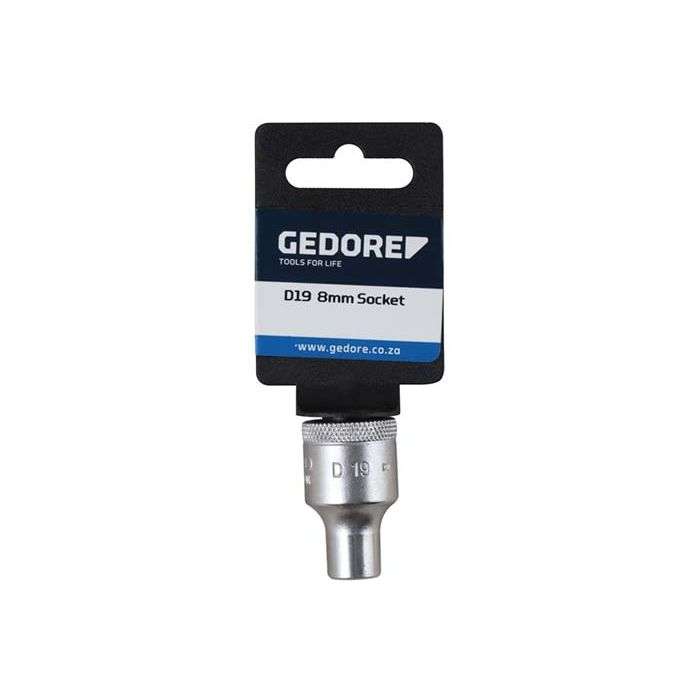 Gedore Blue 1/2" Bi-Hex Socket 8mm