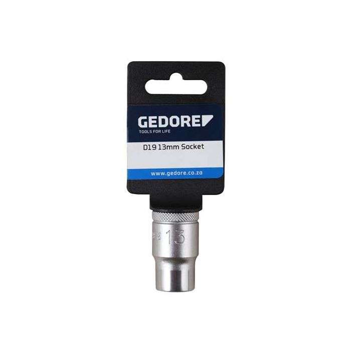 Gedore Blue 1/2" Bi-Hex Socket 13mm
