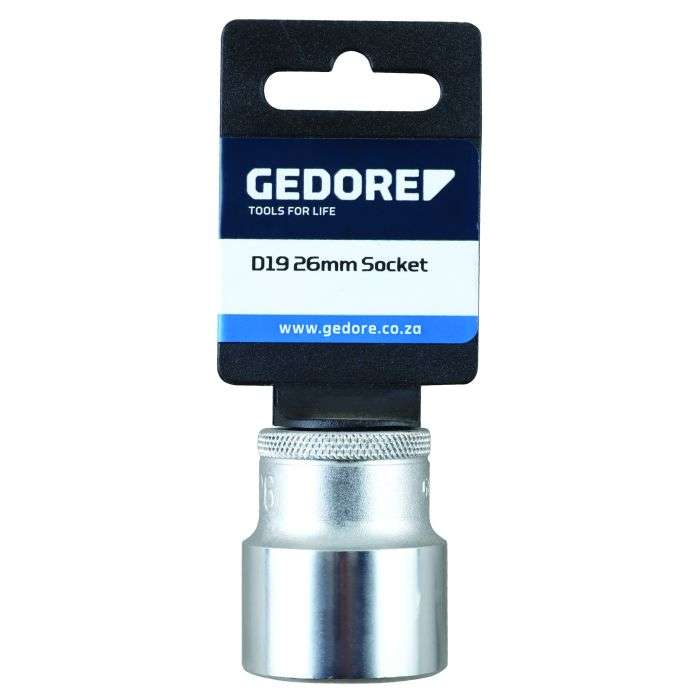 Gedore Blue 1/2" Drive Bi-Hex Socket 26mm