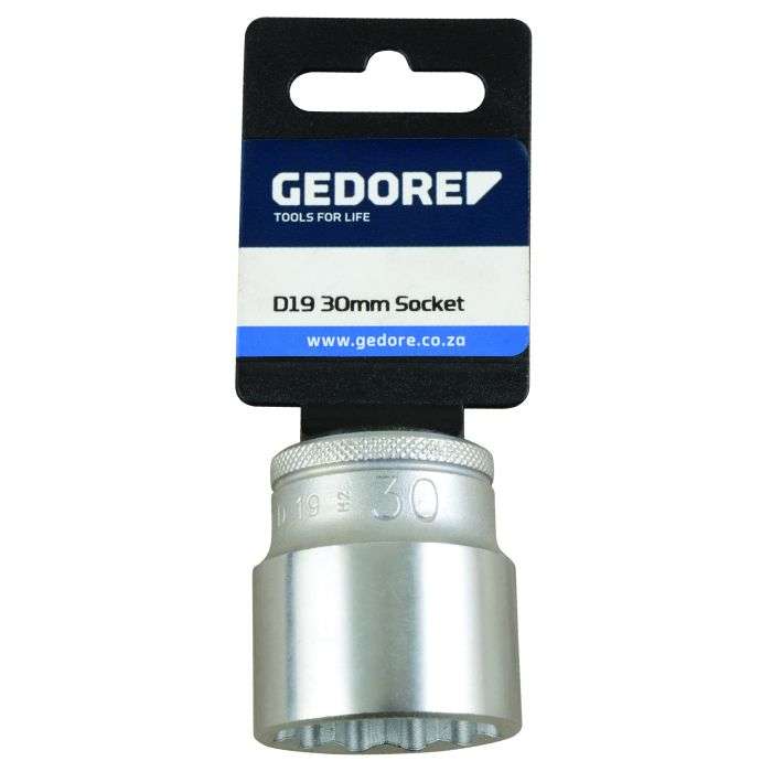 Gedore Blue 1/2" Drive Bi-Hex Socket 30mm