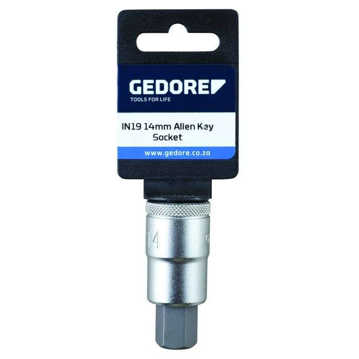 Gedore Blue 1/2" Drive Allen Key Socket 14mm