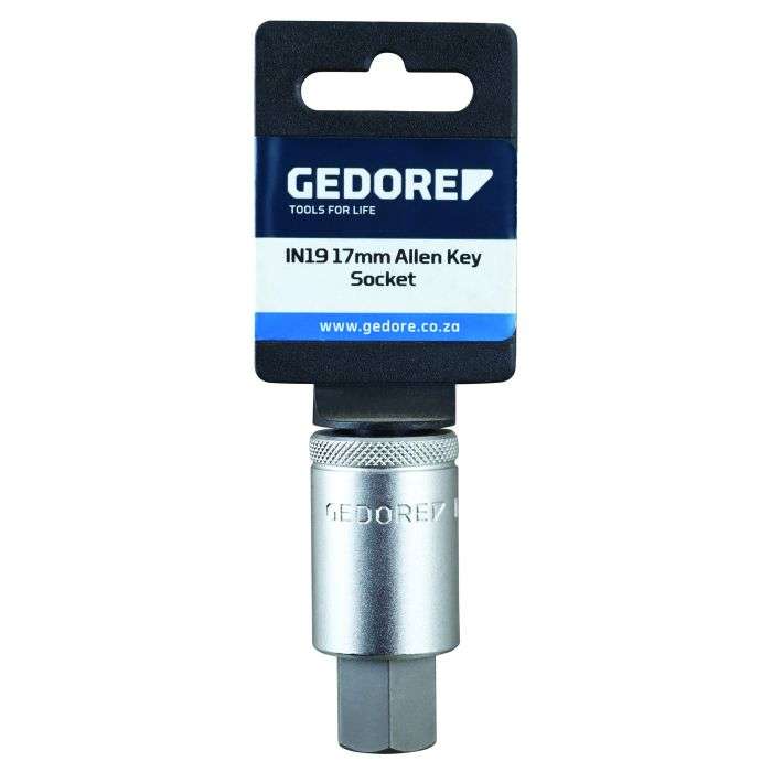 Gedore Blue 1/2" Drive Allen Key Socket 17mm