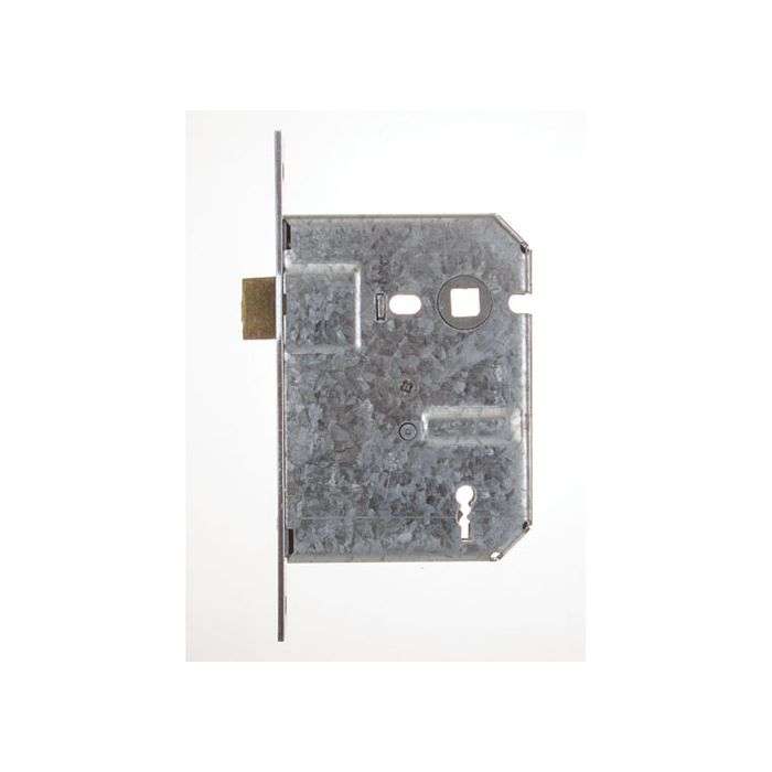 L&B Narrow Faceplate 2 Lever Lock