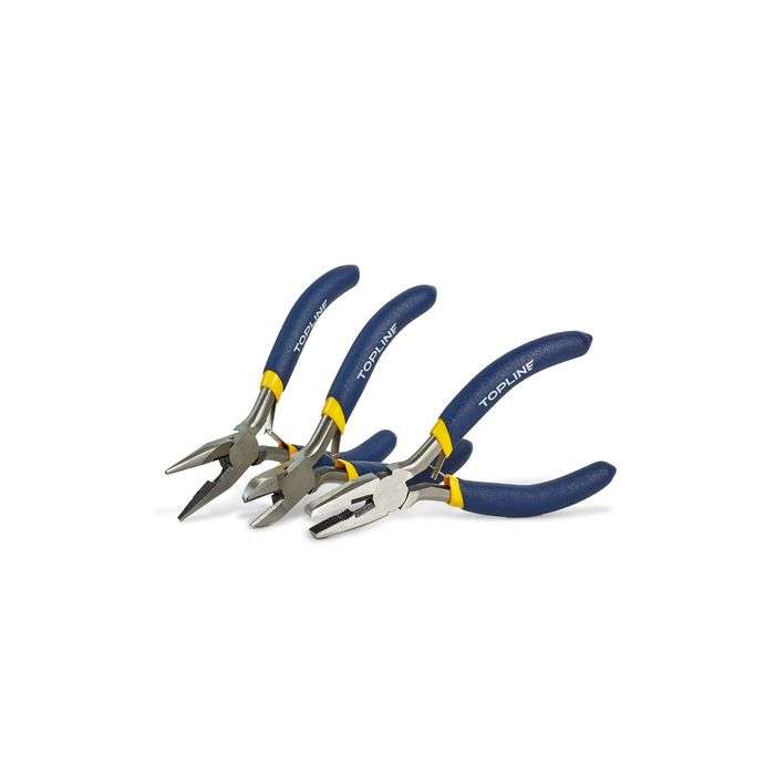 Topline 3 Piece Precision Plier Set