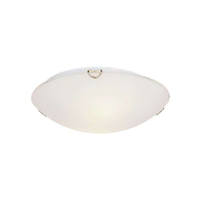 Bright Star Frosted Glass Ceiling Light 300mm