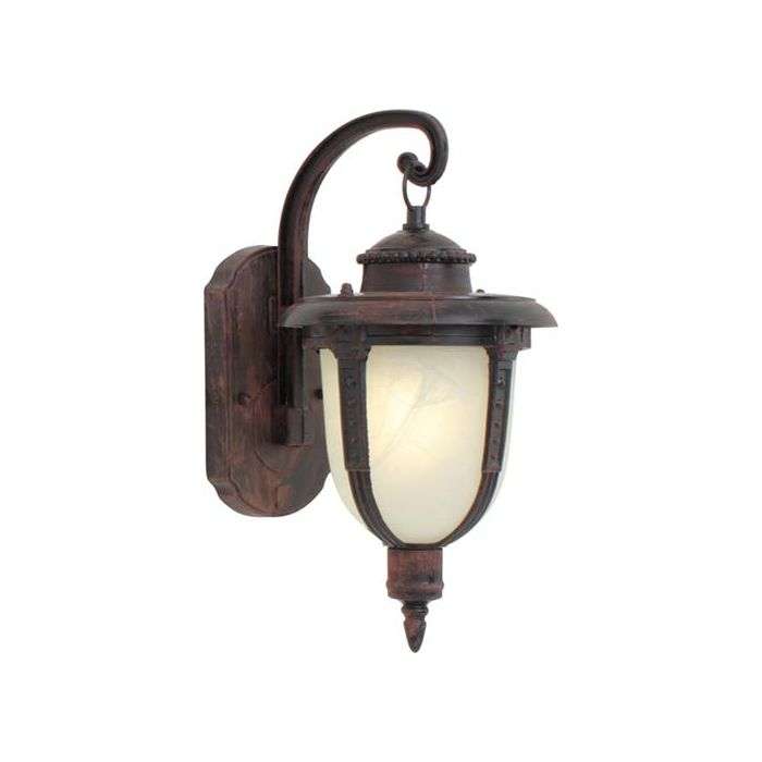 Eurolux Rust Cloud Glass Lantern