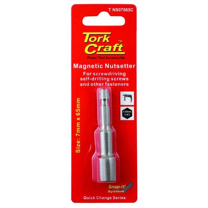 Tork Craft Magnetic Nutsetter 7 x 65mm