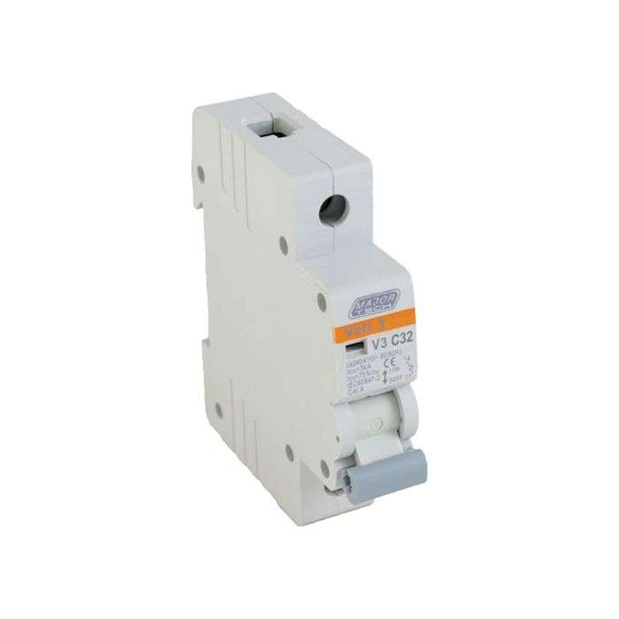 Major Tech 1-Pole 32A Circuit Breaker MCB 3Ka