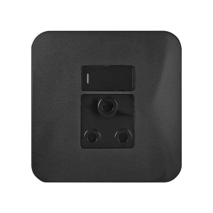 Veti Gun Metal Single Wall Socket 4x4