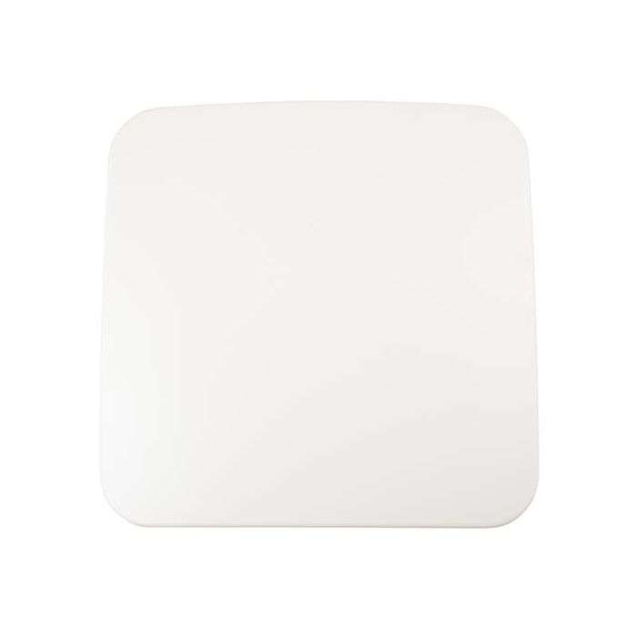 Veti White Black Cover Plate 4x4