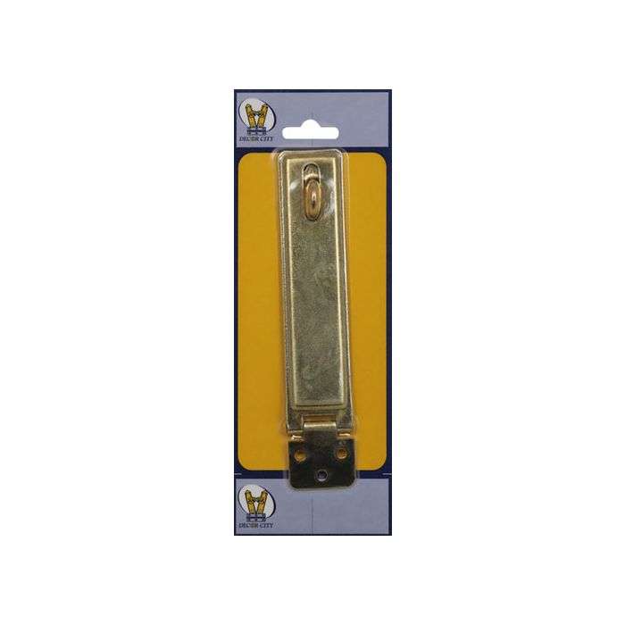 Decor City Brass Plated Hasp & Staple 150mm