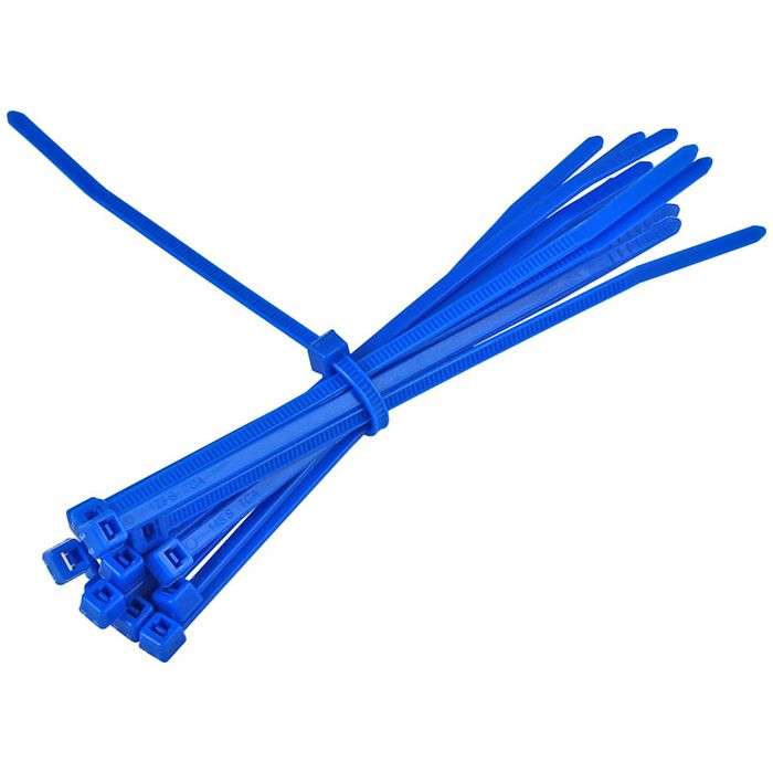 HellermannTyton Blue Cable Ties 2.5 x 100mm - 100 Pack