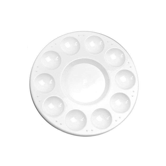 Dala Plastic 10 Well Round Palette