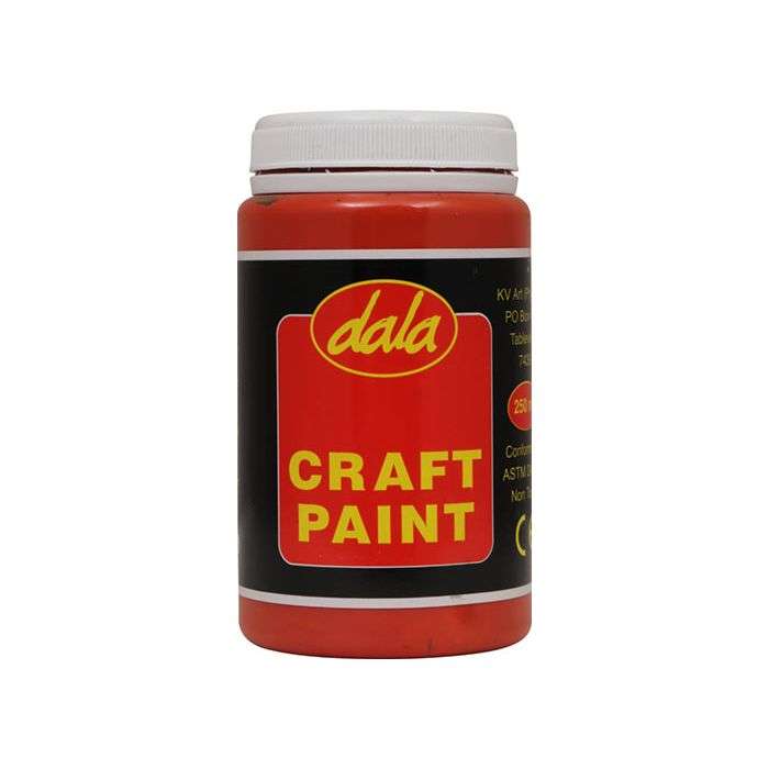 Dala Craft Paint Burnt Orange 250ml