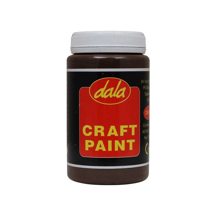 Dala Craft Paint Chocolate 250ml