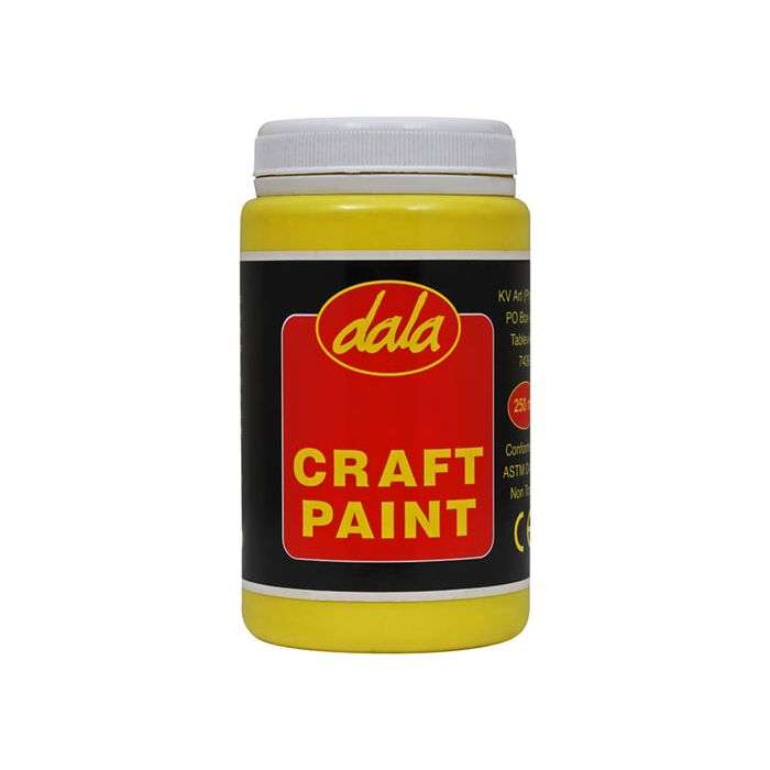 Dala Craft Paint Lemon 250ml