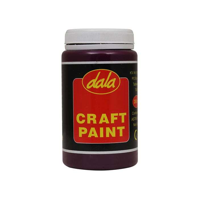 Dala Craft Paint Maroon 250ml