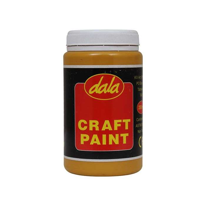Dala Craft Paint Ochre 250ml