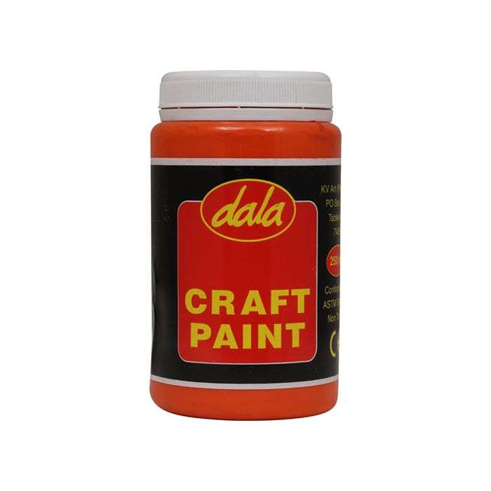 Dala Craft Paint Orange 250ml