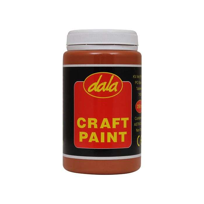 Dala Craft Paint Raw Sienna 250ml