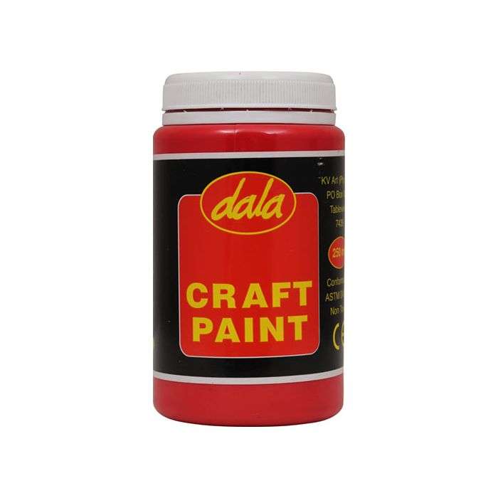 Dala Craft Paint Red 250ml