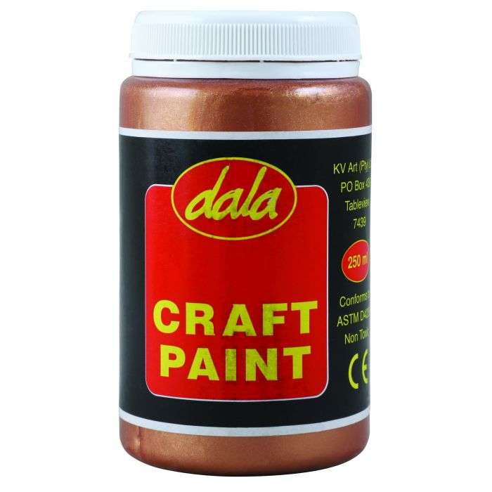 Dala Acrylic Craft Paint Bronze 250ml