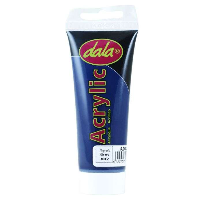 Dala Student Acrylic Paynes Grey 75ml