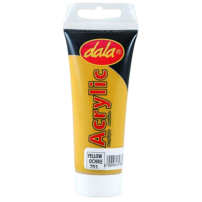 Dala Student Acrylic Yellow Ochre 75ml