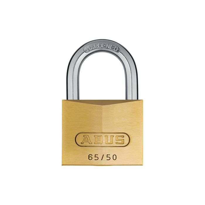 Abus 65 Series Brass Padlocks 50mm-2 Pack