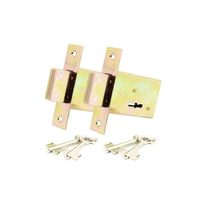 BBL N302 Deadbolt Gate Lock - 2 Pack