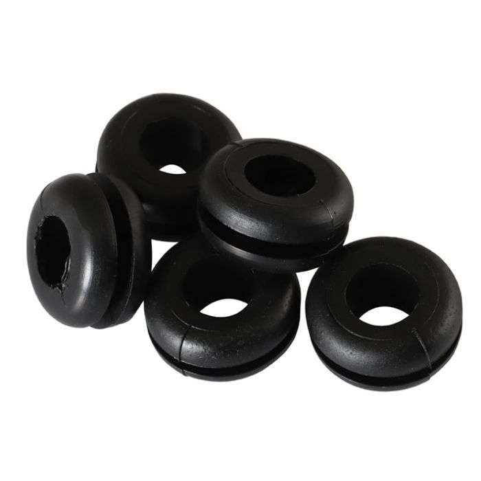 Rubber Cable Seal Grommets 9.5 x 1.6 x 6mm - 5 Pack