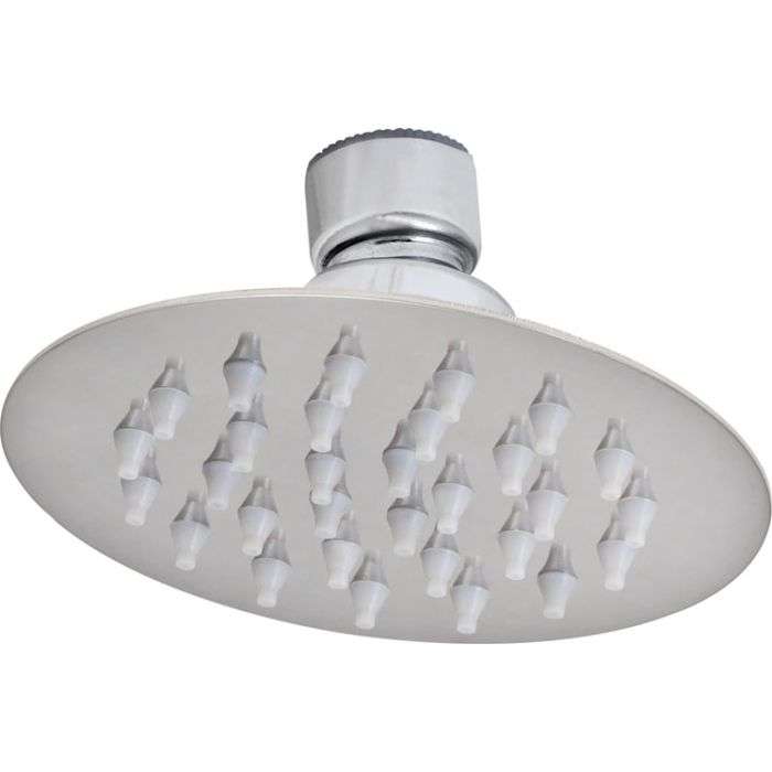 Icon Black Stainless Steel Round Shower Rose 100mm C390-4SS