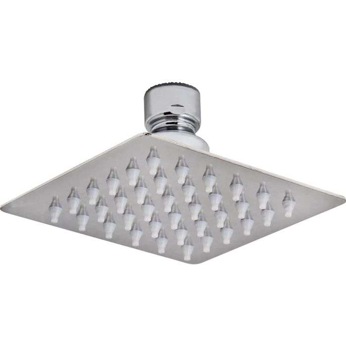 Icon Black Stainless Steel Square Shower Rose 100mm C390SQ-4SS