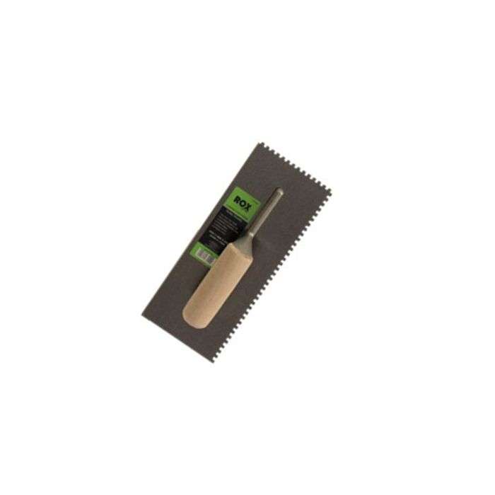 Rox Contractor Square Notch Serrated Tiling Trowel 4m