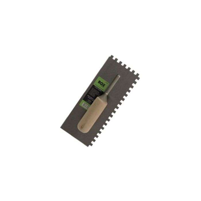 Rox Contractor Square Notch Serrated Tiling Trowel 8m
