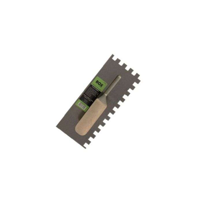 Rox Contractor Square Notch Serrated Tiling Trowel 12m