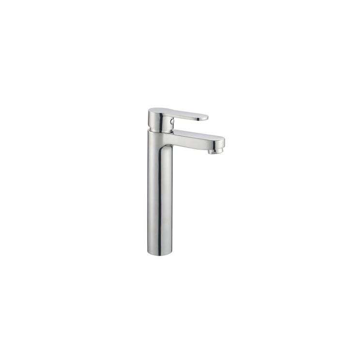Icon Red Chrome Plated Aquarius II Raised Basin Mixer