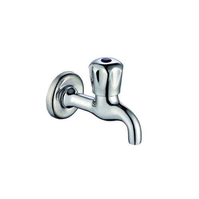 Icon Red Chrome Plated Taurus Bibtap 15mm T12