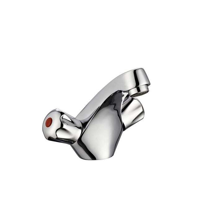 Icon Red Chrome Plated Taurus Basin Mixer T2