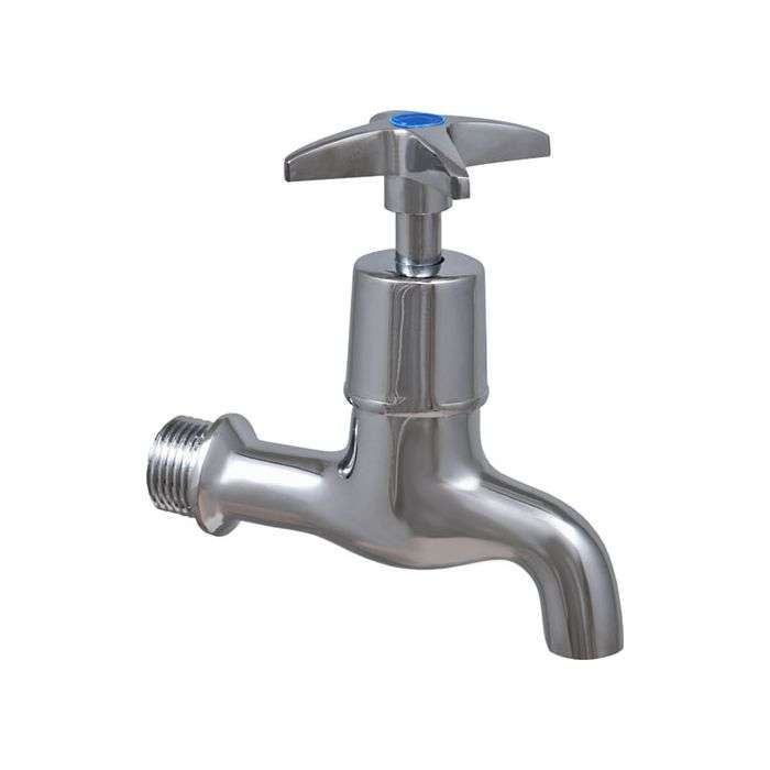 Icon Red Chrome Plated Gemini L-Pat Bibtap 15mm