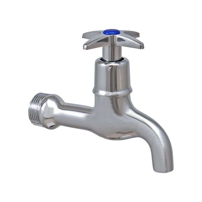 Icon Red Chrome Plated Gemini M-Pat Bibtap 20mm