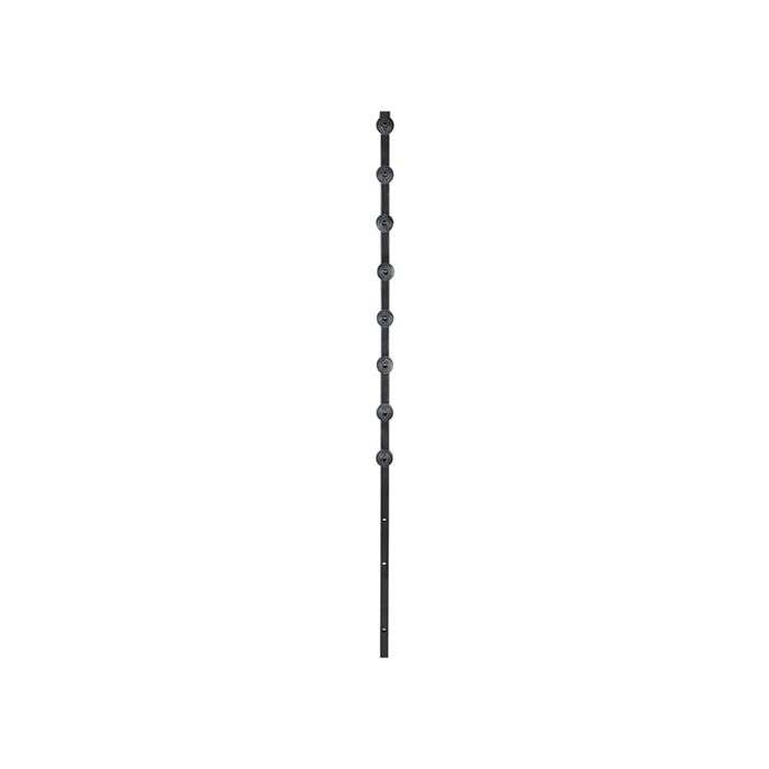 SRU 8 Line Straight Square Electric Fence Bracket