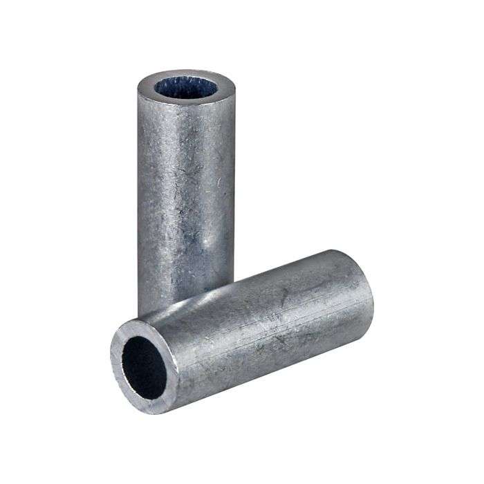 SRU Aluminium Ferrule 6mm - 50 Pack