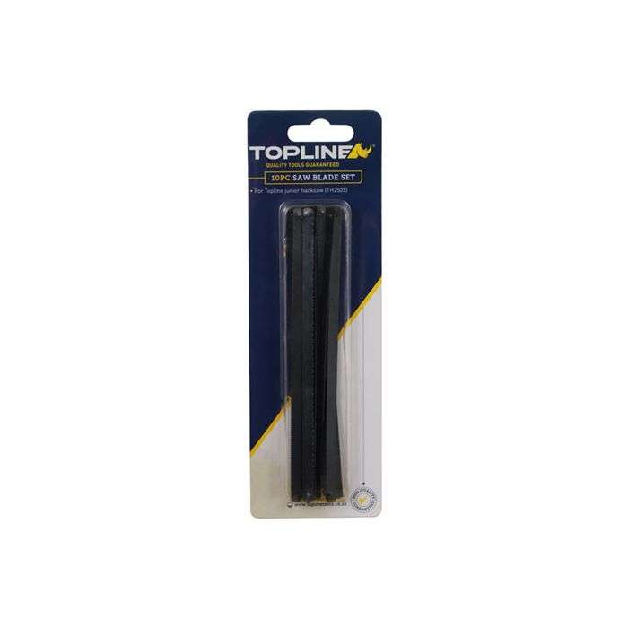 Topline Junior Hacksaw Blade Set - 10 Pack