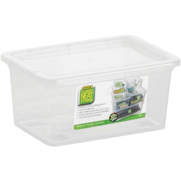 Addis Clearly Neat Storage Box 1.6L