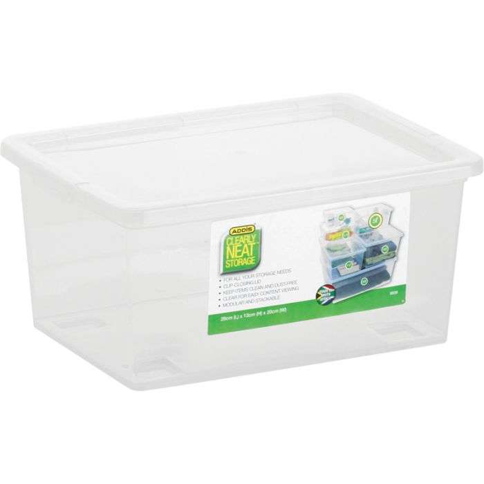 Addis Clearly Neat Storage Box 5L